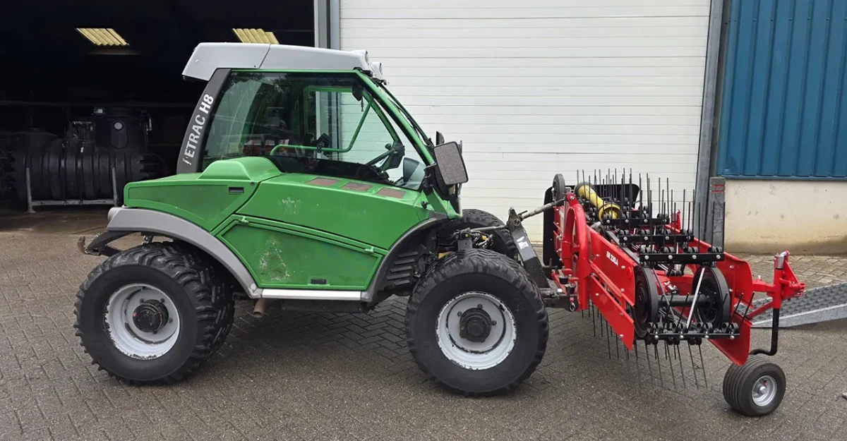 Ciągnik do&nbsp;skarp Metrac H8X – używany